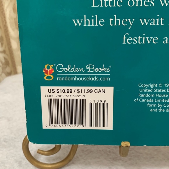 A BIG GOLDEN BOOK “THE CHRISTMAS ABC’s” - Picture 7 of 7